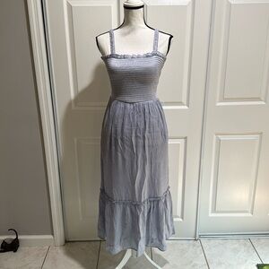 NWT Heart & Heels Lavender Shimmer Maxi Dress